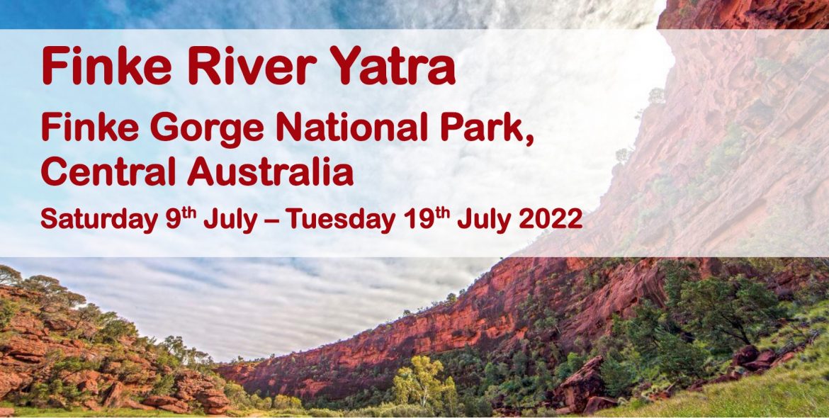 Event: Finke River Yatra 2022